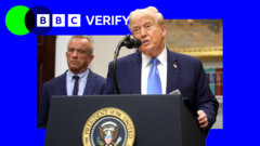 Fact-checking claims Trump made about autism