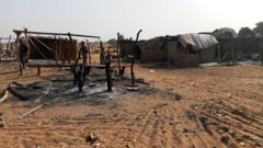 At least 30 killed in attack on Nigeria village